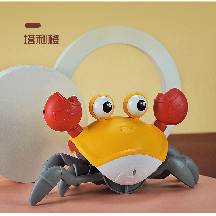 Picture of Shake the sound Net red electric induction crab rechargeable children crawling walking to avoid obstacles 1-2 years old toys wholesale