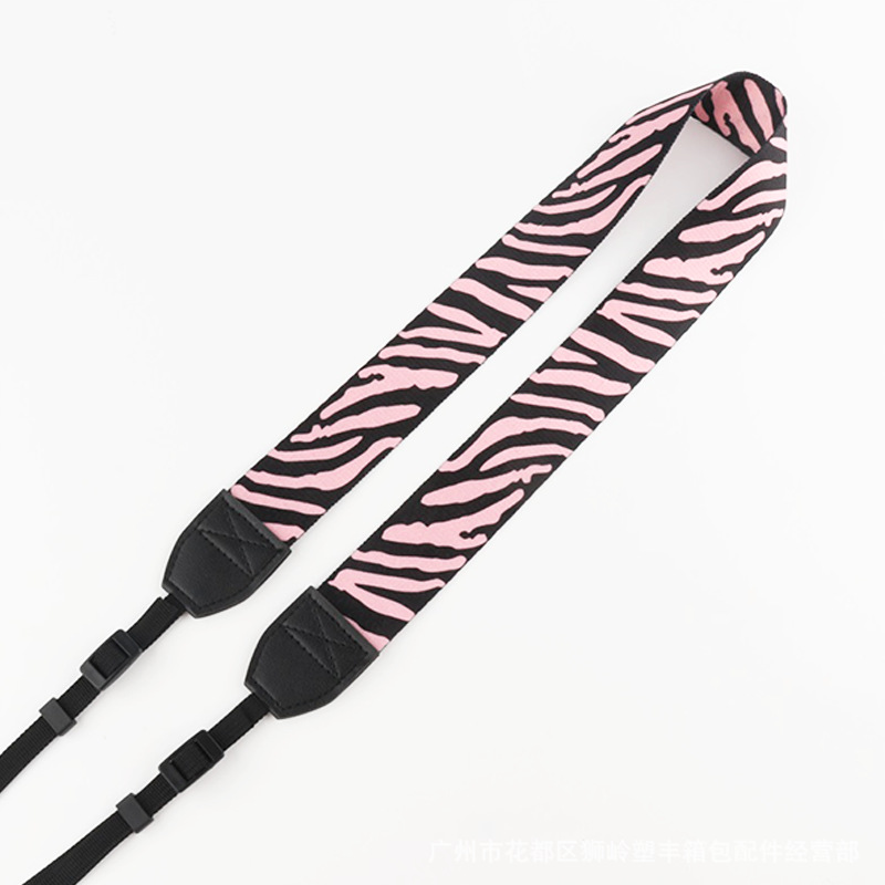 Picture of Micro single ethnic style shoulder strap camera strap 3.8cm thermal transfer lanyard micro single shoulder strap retro halter shoulder strap