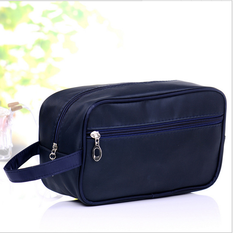 Picture of Waterproof Double Layer Toiletry Bag Cosmetic Bag Large Capacity Men's Women's Toiletry Bag Portable Travel Storage Bag