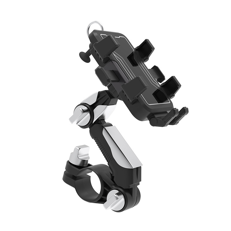 Bicycle mobile phone bracket electric car motorcycle takeaway outdoor riding mountain shockproof navigation bracket wholesale manufacturers