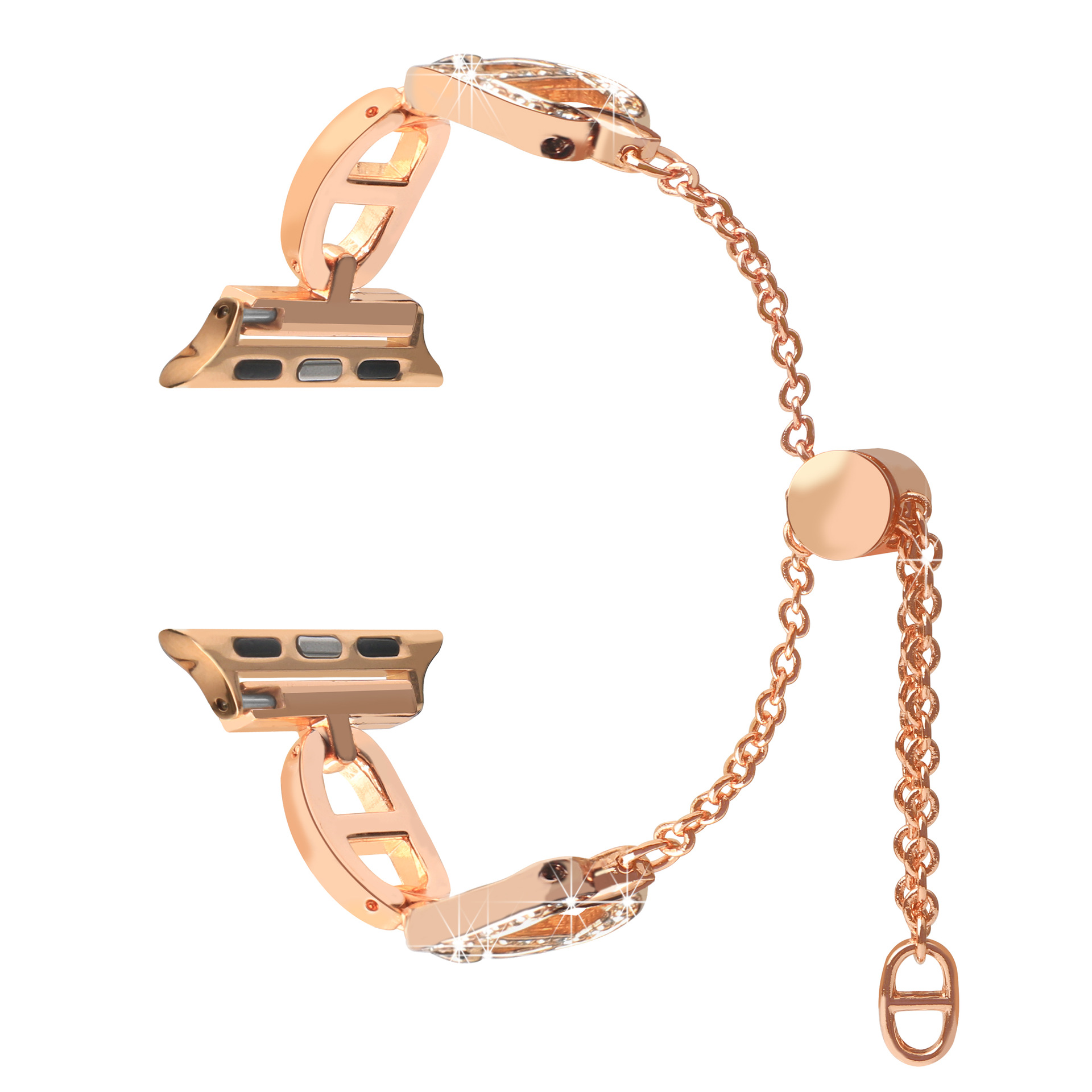 Picture of For Apple Watch Strap Metal Diamond appleiwatch109 Women Adjustable Chain Thin Strap Cross-border Wholesale