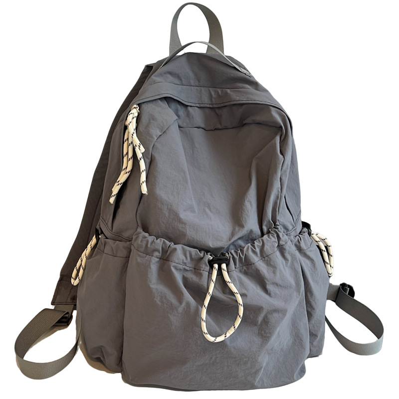 Picture of Lightweight Backpack Women's 2024 New Casual All-match Nylon Travel Backpack Student School Bag Large Capacity