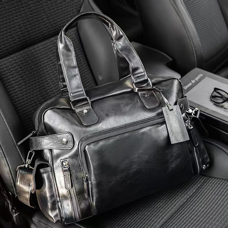 Fashionable Street Men's Bag Shoulder Bag Business Trip Handbag Men's Sports Fitness Bag Men's Casual Travel Travel Bag