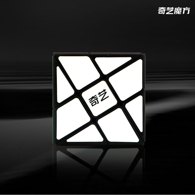Picture of Qiyi Wind and Fire Rubik's Cube Wheel Third-order Variant Windmill Special-shaped Wind and Fire Third-order Windmill Smooth Creative Rubik's Cube Real Color