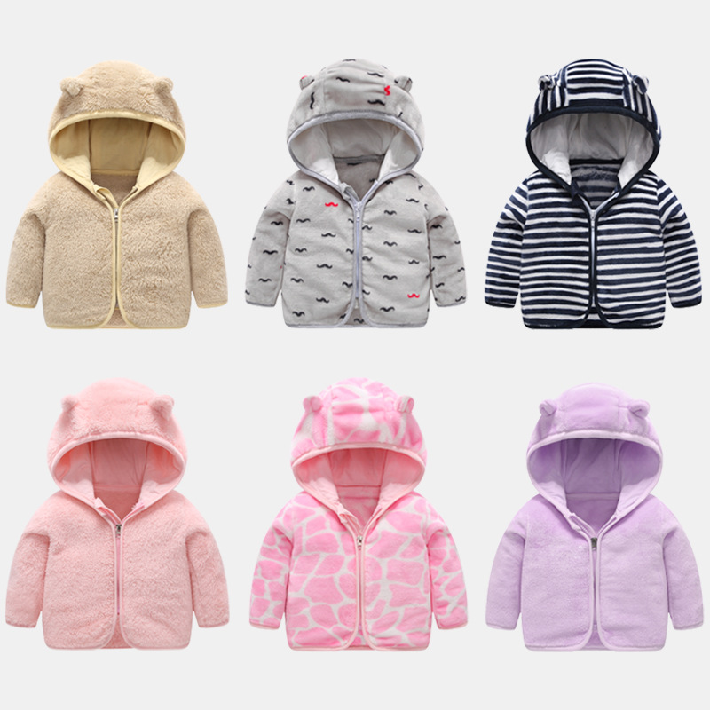 Picture of Spring and Autumn New Infant Coats Infant Coral Fleece Coats Infant Coats Spring and Autumn