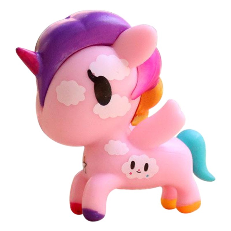 Magic Unicorn blind box accessories rainbow pony mermaid two-dimensional hand-made doll decoration girl heart doll