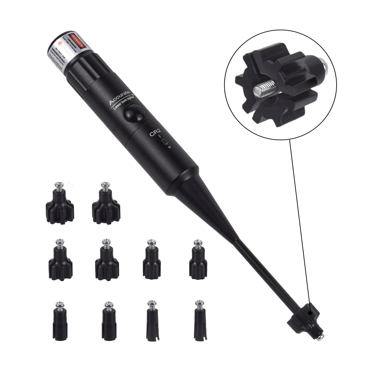 Picture of High precision adjustment-free level calibrator infrared green laser sight sight red laser calibrator zeroing device