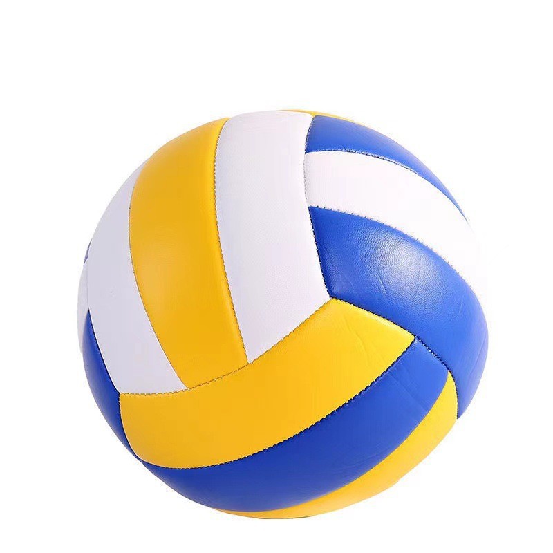 Picture of Factory direct Macaron volleyball beginners beach match ball No.5 high school entrance examination junior high school students training special ball