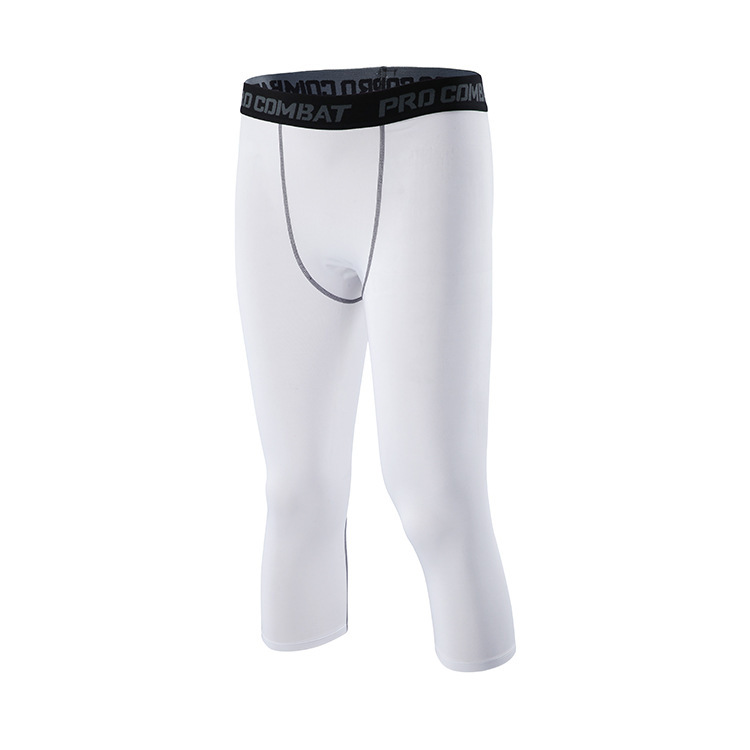 Picture of Sports fitness pants men's running training trousers quick-drying breathable sports leggings basketball stretch sports tights