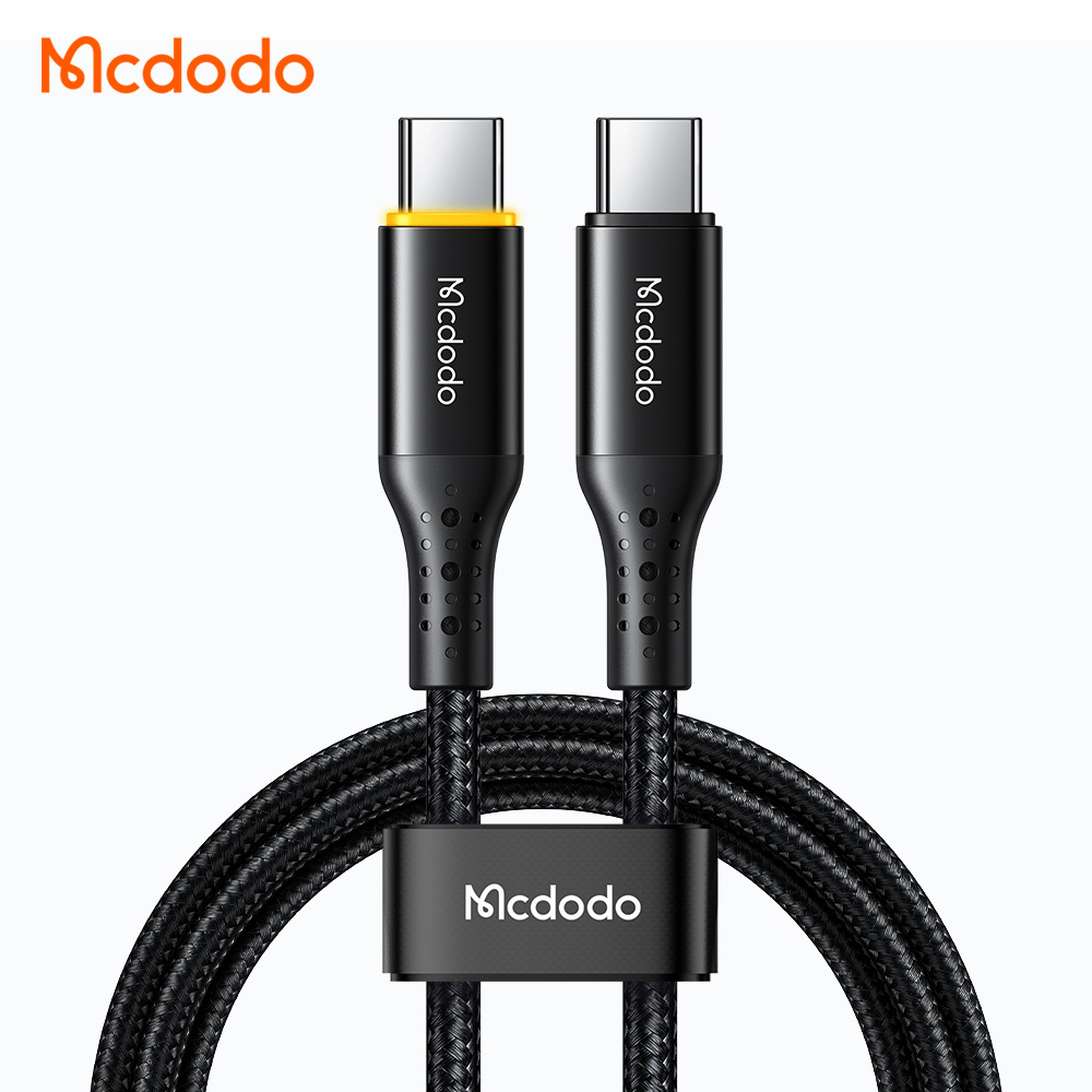Picture of Smart Power-Off Data Cable Pd100W Fast Charging Dual Type-C Mobile Phone Laptop Charging Cable C to C