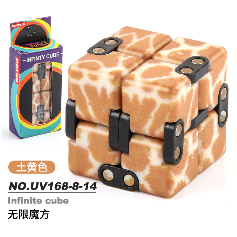 Picture of Source manufacturers infinite Rubik's Cube uv printing infinite folding decompression Rubik's Cube new strange fingertip toy second-order Rubik's Cube