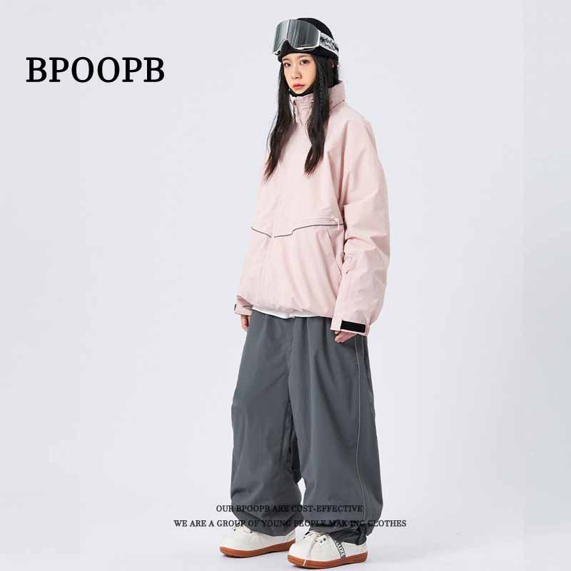 Picture of Southern Small Potato Ski Pants Women's Snowboard Waterproof Ski Outer Wear Pants Loose Double-board Outdoor Men's Casual Pants