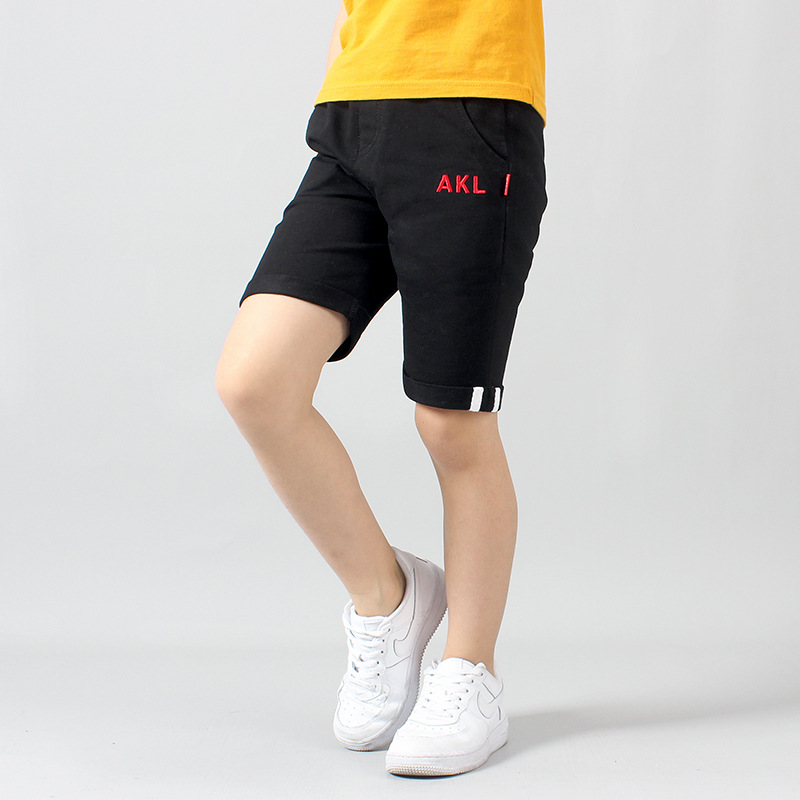Picture of Boys summer Korean version of the new shorts children's clothing wholesale big children's cotton casual fashion children's pants