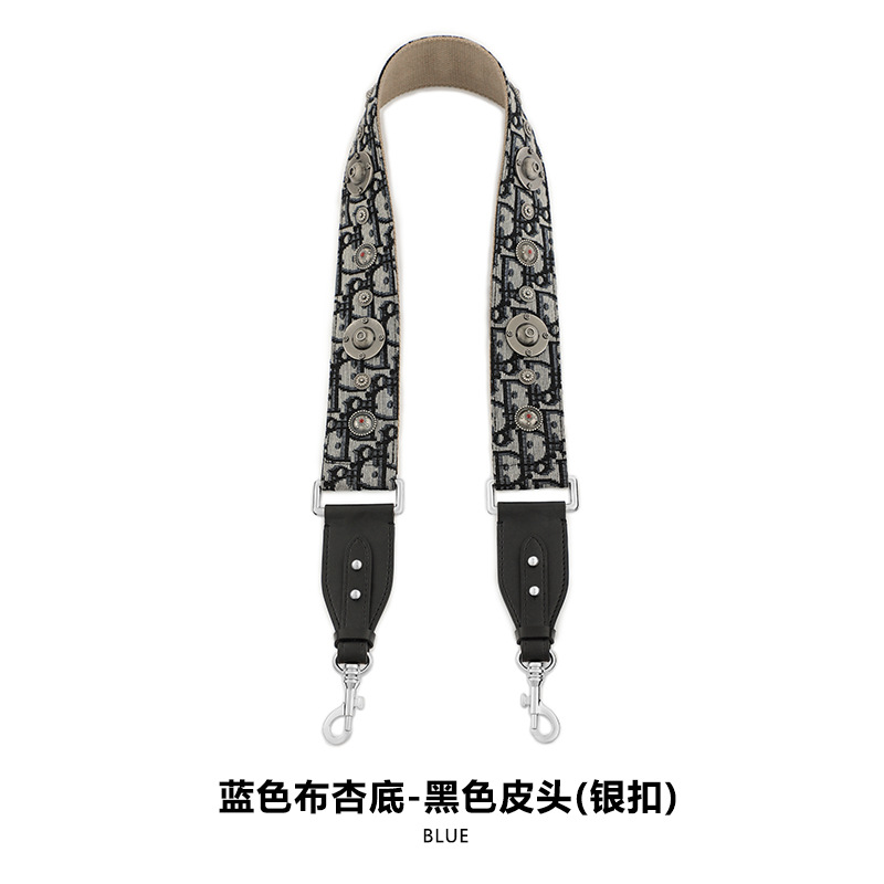 Picture of Mahuangshi MHS-F-66 Wide Bag with Canvas Shoulder Strap Shoulder Crossbody Cowhide Bag Accessories Bag Strap Comfortable D