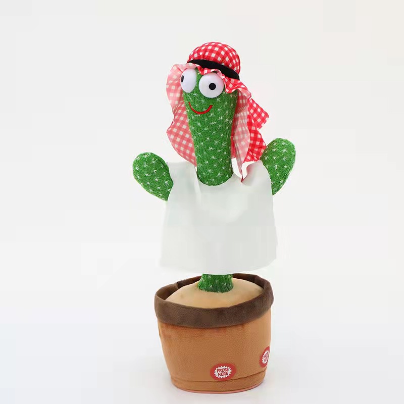 Picture of Learn to talk Toys Birthday Dancing Cactus Twisting Cactus Baby Singing Dance Children's Day Gift