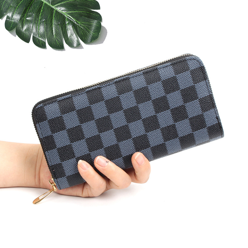 Picture of Factory Direct New Long Wallet Card Bag Women's Coin Purse Mobile Phone Bag Clutch Unisex Wallet
