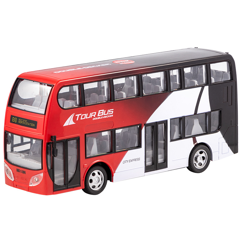 Picture of Large electric remote control car bus wireless light simulation car Children boy toys cross-border wholesale