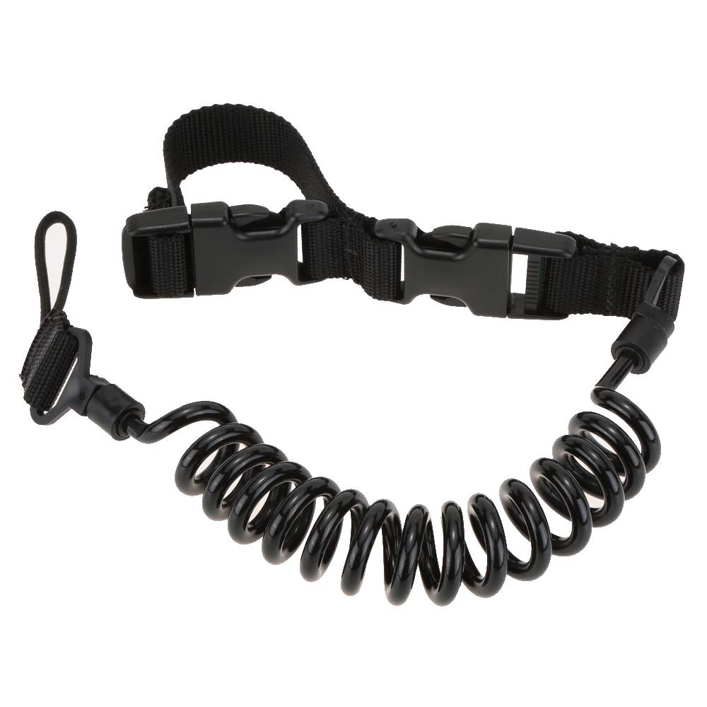 Picture of Multifunctional Tactical Spring Rope Quick Release Lanyard Safety Rope Outdoor Elastic Lanyard Strap