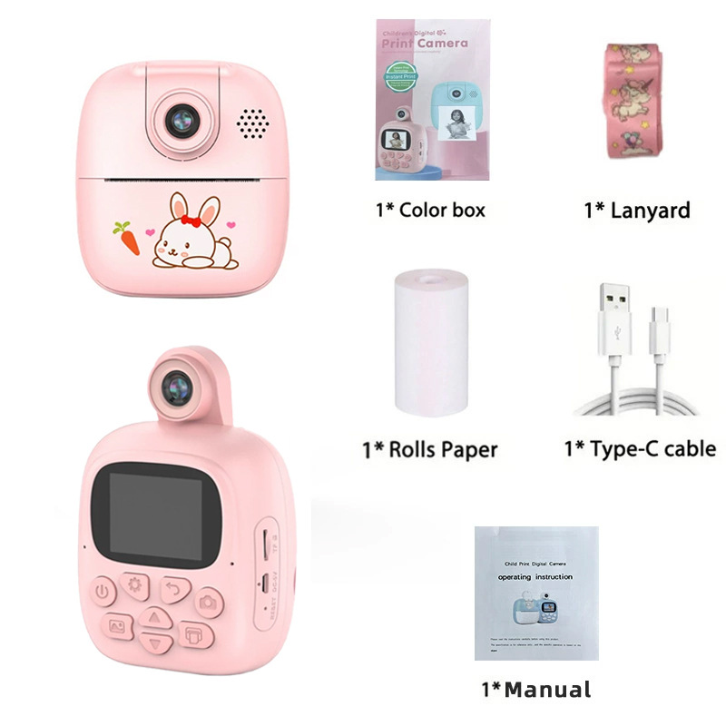 Picture of The new high-definition digital children's camera camera video game thermal printing cross-border wholesale generation