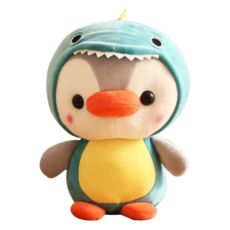 Transformation Penguin Plush Toy Dinosaur Frog Unicorn Doll Wedding Toss Doll Grab Machine Doll Factory