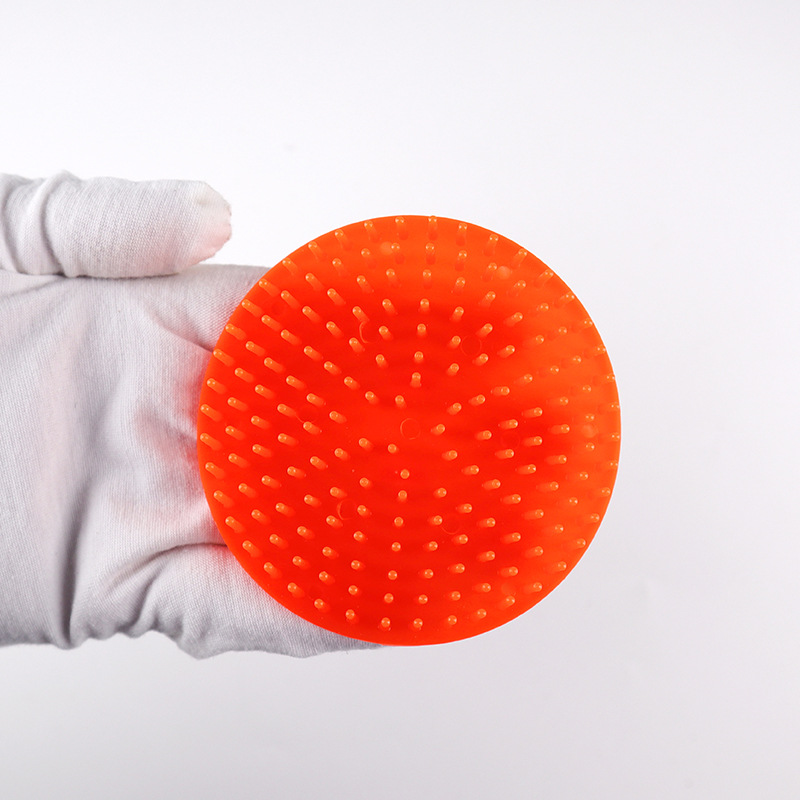 Picture of Massage brush multifunctional meridian brush Capricorn brush silicone body live tendon essential oil five-element brush glove brush factory direct supply
