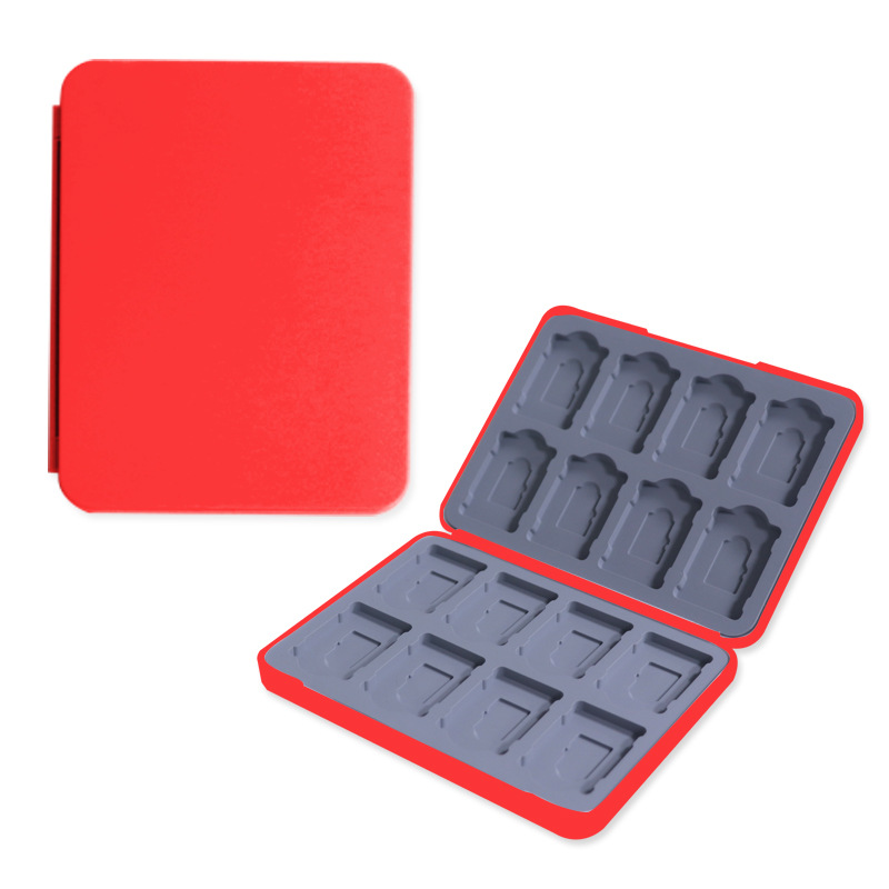 Picture of Wholesale Nintendo game machine card switch storage cassette game card magnetic acrylic transparent storage box