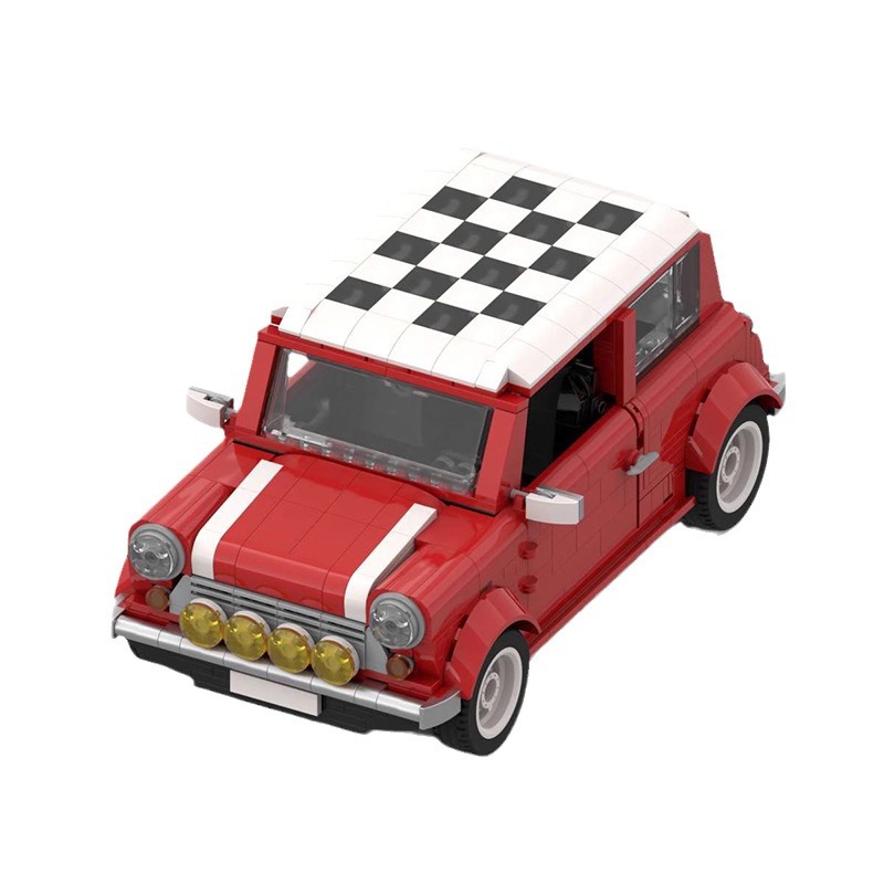 Picture of Compatible with Lego MOC-78551 Mini Cooper Rally MOD puzzle domestic building blocks intelligence car model