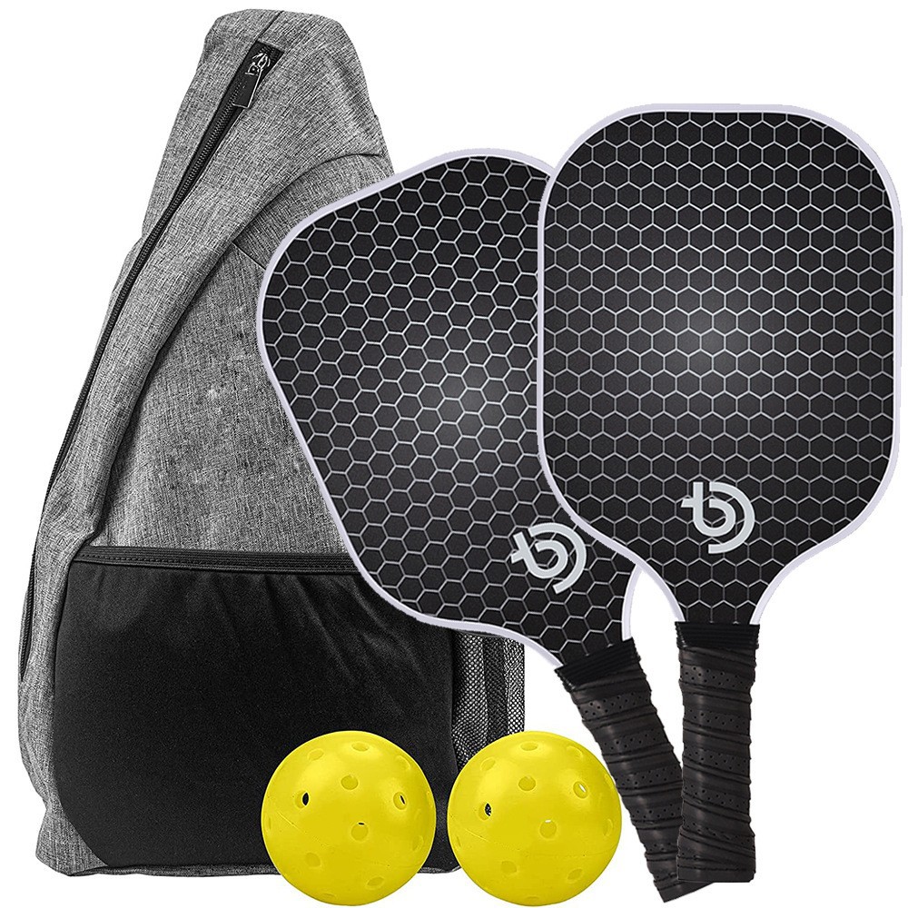 Picture of Carbon Fiber Pickleball Racket Honeycomb Board Outdoor Sports Carbon Pickleball Racket Cross-Border Pickleball Paddle