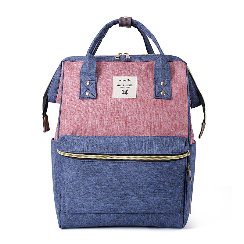 Picture of A Korean-style Mummy Bag Women's Lightweight Large Capacity Multifunctional Maternal and Baby Bag Waterproof Oxford Diaper Backpack