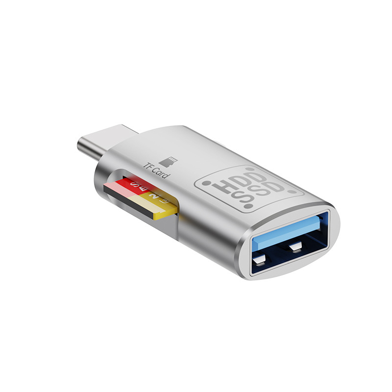 Picture of 3.0USB USB memory card reader to Typec mobile phone adapter otg multi-function 3.0U disk adapter