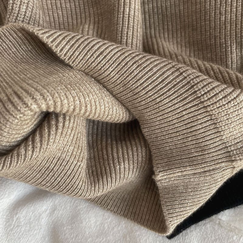 Picture of [in stock] South Korea children's baby half high collar solid color base shirt for boys and girls spring and autumn pullover new knitted