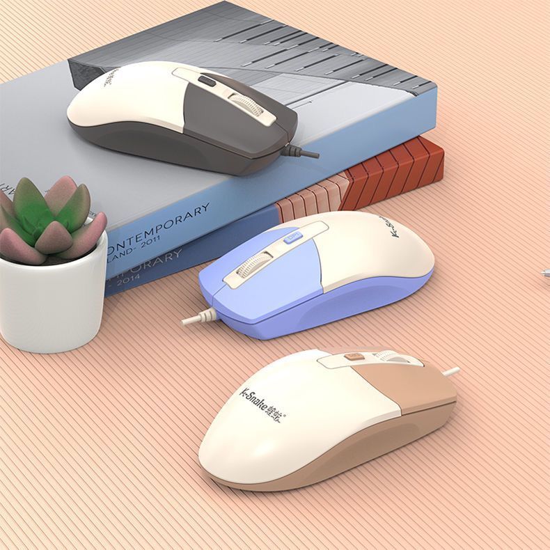 Picture of Viper M1 notebook USB mouse wired office business games eat chicken 4D computer mouse