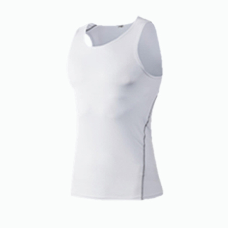 Picture of Sports Tight Vest Men's Quick-drying Breathable Elastic Base Clothes Running Sports Sweatshirt Fitness Training Fitness Top