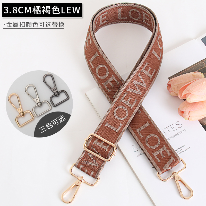 Picture of Letter Pattern Women's Bag with Accessories Replacement Crossbody Strap Shoulder Underarm Bag Vegetable Basket Transformation Universal Strap