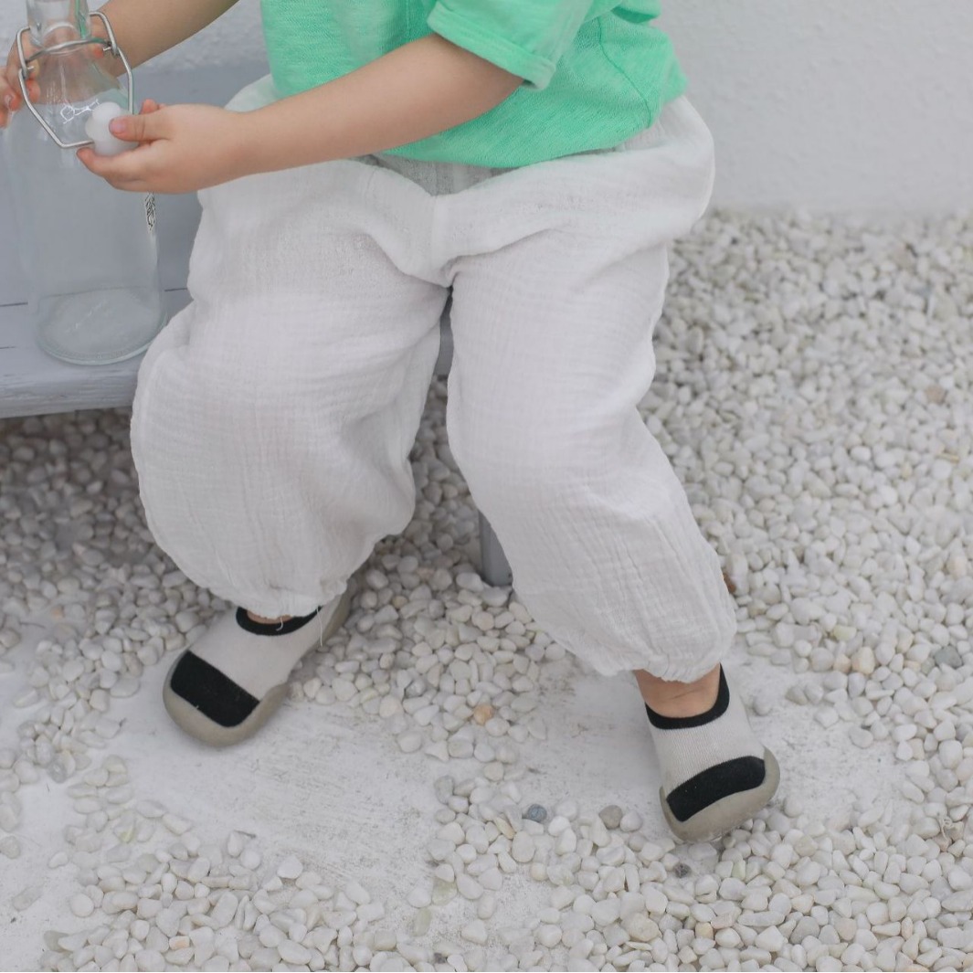 Picture of Forest Map Kidsren's Clothing Kidsren's Pants Summer Boys' Pants Korean Style Pure Color Girls Anti-Mosquito Pants Breathable Versatile Cotton