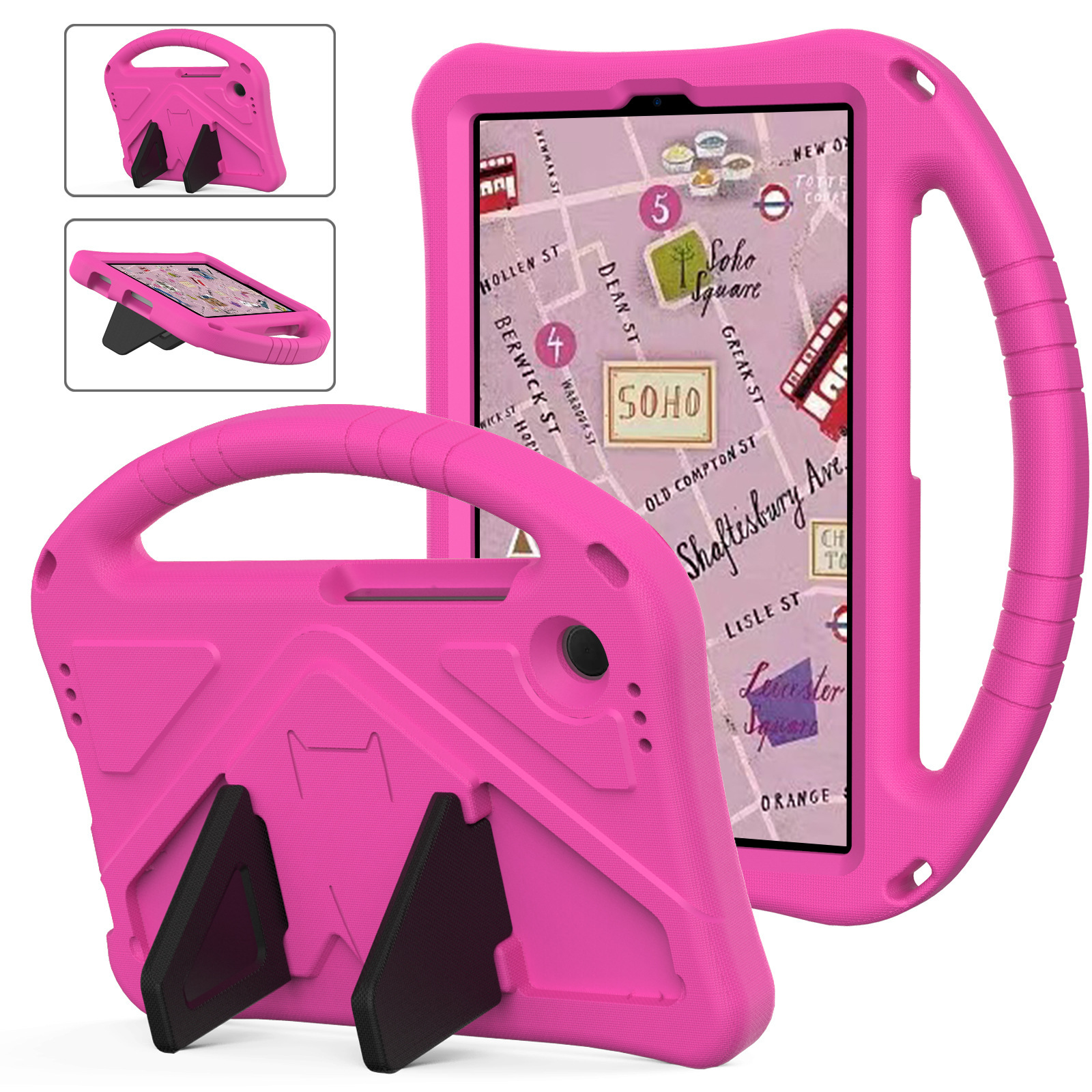 For Samsung Tab A9 8.7 Tablet X115N Safety EVA Stand Portable Children's Drop-resistant X110 Protective Cover