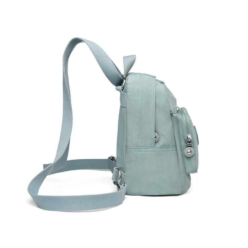 Picture of Fashion Water-repellent Nylon Cloth Bag Multi-functional Handbag Trendy Women's Backpack Casual Lightweight Student Schoolbag