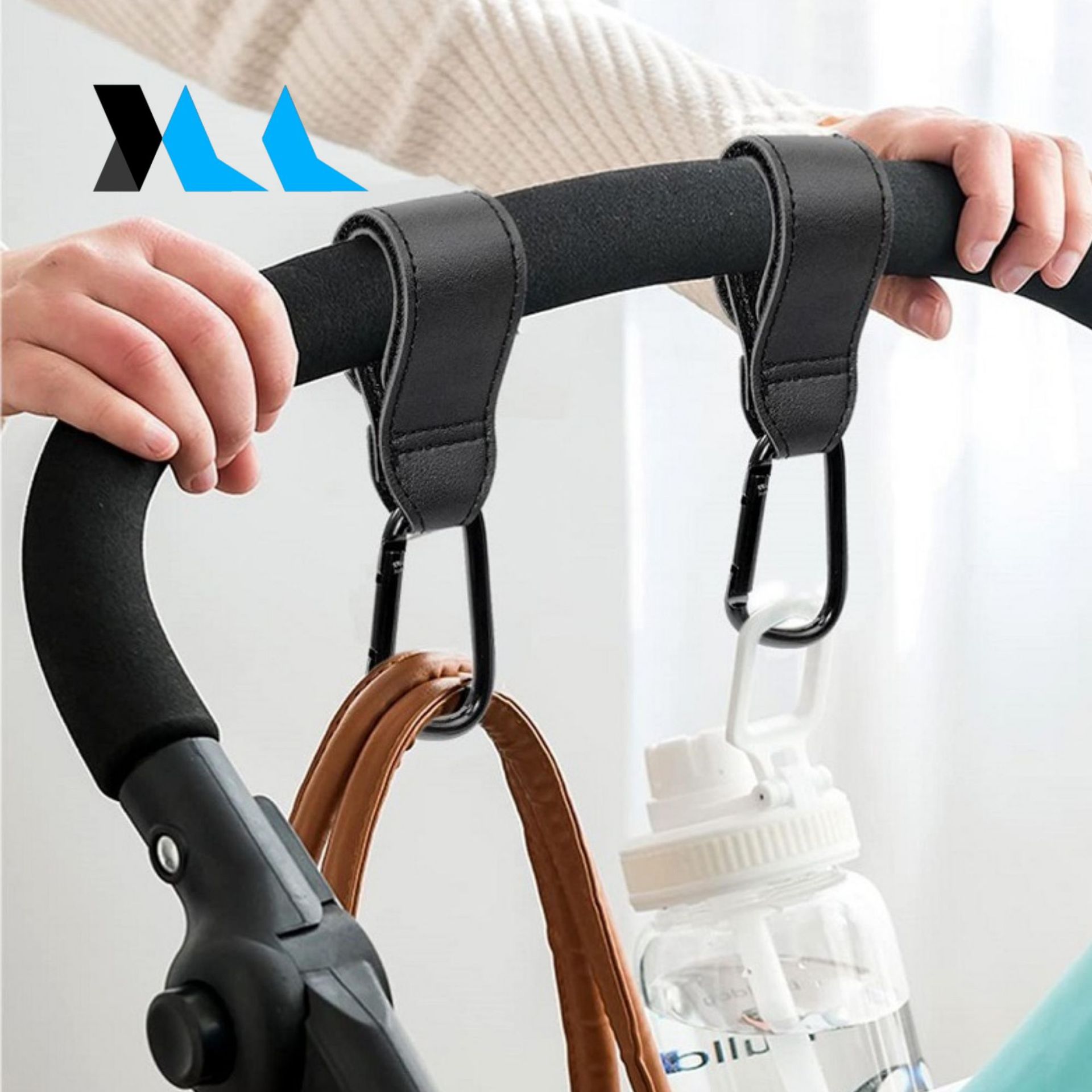 Stroller Accessory Hook for Hanging Bags, Universal Baby Stroller Hook for Baby Backpacks and Electric Vehicles