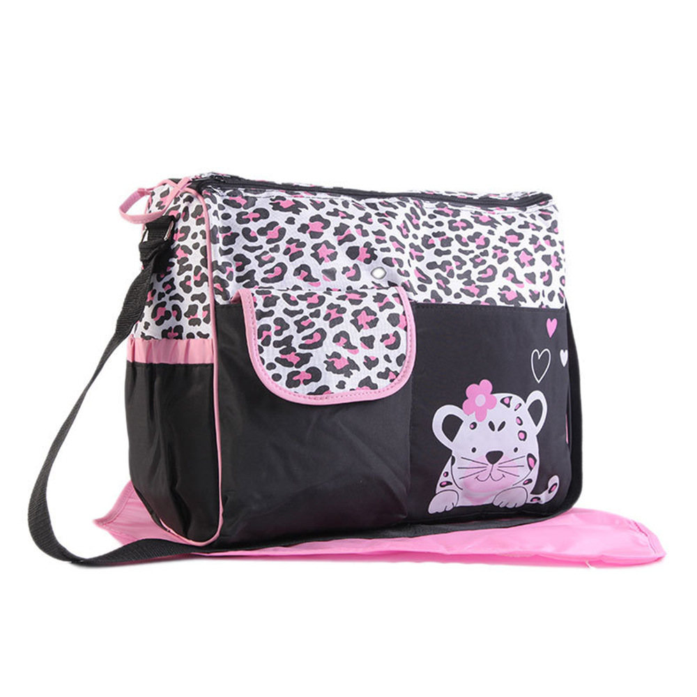 Picture of Factory Wholesale Fashion Cartoon Giraffe Mommy Bag Large Capacity Multifunctional Crossbody Shoulder Mommy Bag Wholesale