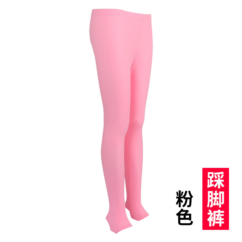 Picture of TYGJ Golf Clothing Women's Sunscreen Pants Summer Thin Ice Silk Leggings Breathable Foot Socks