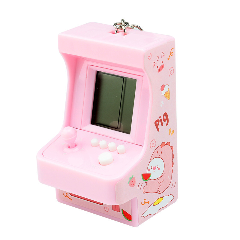 Picture of Cross-Border Mini Handheld Arcade Tetris Game Console Toy Nostalgic Classic Tiger Machine Hanging Ornament Gift