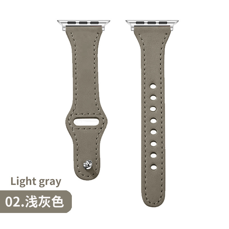 Picture of Suitable for Apple Huawei Watch Strap Applewatch Smart Watch Retro Business First Layer Genuine Leather iWatch Buckle