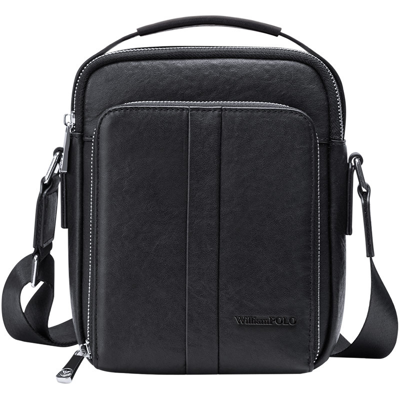Picture of King Paul Men's Crossbody Bag Shoulder Bag Head Layer Cowhide Bag Mobile Phone Bag Casual Cross-border Wholesale Hair