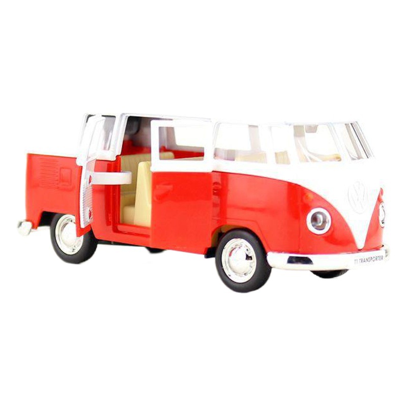 Yufeng Make 5 inch alloy car Volkswagen T1 bus metal children's toy model car bulk
