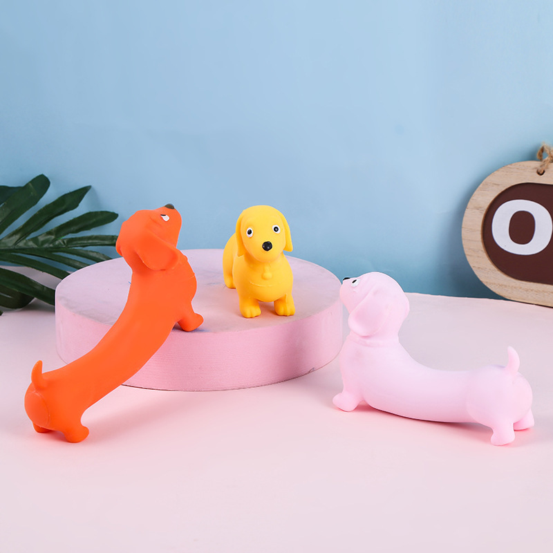 Picture of Creative Cute Pink Piglet Pat to Vent Lala Le Sand Filling Primary School Children's Decompression Pinch Le Children's Toys