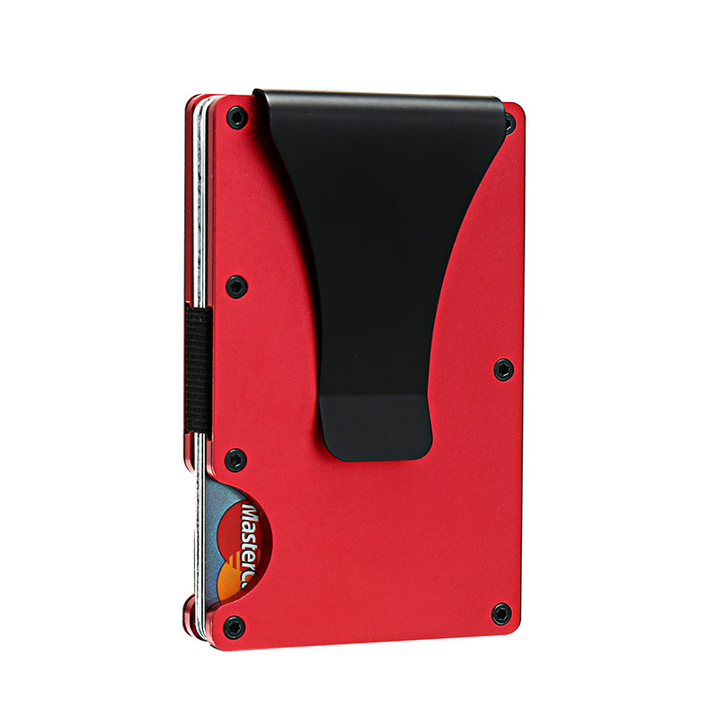 Picture of Carbon Fiber Card Holder Anti-Degaussing Men's Multi-Functional Wallet Card Holder Card Box Anti-Theft Rfid Credit Card Holder