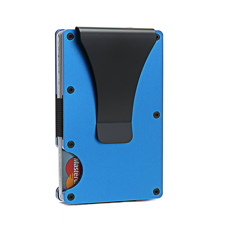 Picture of Carbon Fiber Card Holder Anti-Degaussing Men's Multi-Functional Wallet Card Holder Card Box Anti-Theft Rfid Credit Card Holder