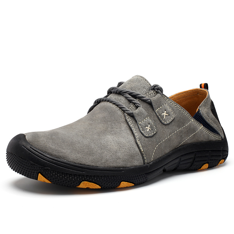 Picture of Cross-border cross-border 2024 new men's sports casual outdoor shoes non-slip wear-resistant hiking shoes plus size hiking shoes