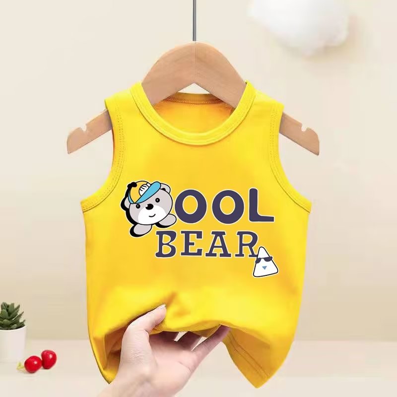 Picture of Boys' vest 2023 new summer Western style children's summer clothes baby boys' sleeveless sling thin baby top
