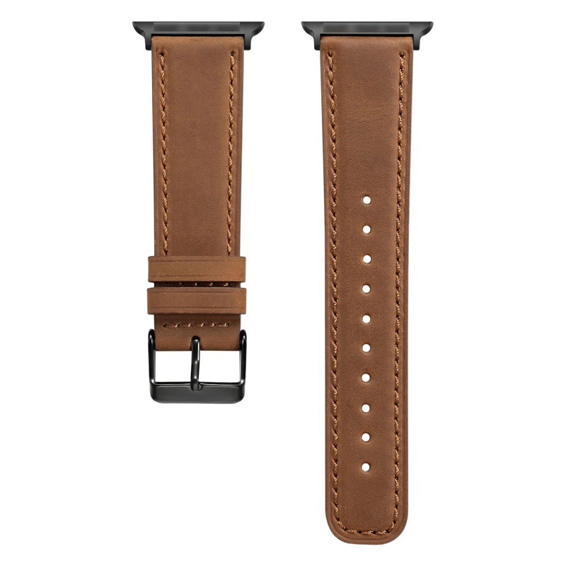 For Apple Strap Leather applewatch Strap Apple iwatch8 Strap Genuine Leather Apple Strap Hot